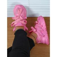 Zapatillas de deporte con plataforma para mujer, zapatos deportivos cómodos, informales, aumento de altura, para caminar, talla 35-44 - details 3
