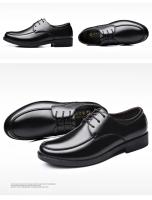 Zapatos de vestir para hombre, zapatos formales de piel italiana de cuero Original para hombre, zapatos masculinos sociales de lujo informales elegantes para negocios - details 3