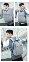Bolsa de ordenador sencilla para hombres, Mochila de negocios informal de gran capacidad - details 7