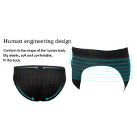 Calzoncillos bóxer de piel de tiburón para hombre, traje de baño profesional de secado rápido, traje de baño deportivo - details 4