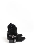 Wunder Spring Botas Cowboy con detalles metálicos para mujer, refinamiento y audacia en cada paso - details 6