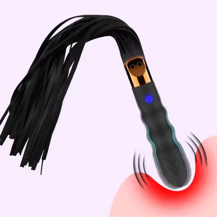 Leten Vibrador G-Spot de Cuero Suave Premium Juguete para Adultos Ergonómico 2EN1 - 1