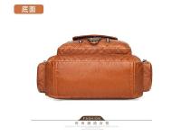 Nuevos bolsos de mujer retro europeos y americanos bolso de moda de un solo hombro oblicuo span bolso de cuero suave lavado - details 25