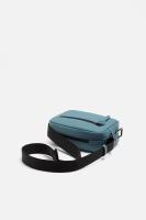 Nuevo bolso de hombre, negro de goma, mini bandolera informal, bolso de mensajero versátil, moderno y pequeño bolso cuadrado de moda. - details 11