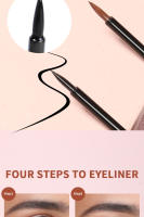 Maquillaje Maxfine Dip-fitting Liquid Eyeliner Pen Set impermeable y a prueba de aceite sin manchas El producto genuino es muy fino - details 5