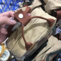 Mochila de Niños Bordada de Dinosaurio Bolsa de Escuela de Lona para Niños y Niñas - details 2