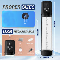 Bomba eléctrica para pene, juguete para adultos, alargamiento del pene, erección masculina, masturbación masculina automática, con anillo para pene y mini bolsillo para la zona genital - details 5