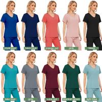 Uniforme clínico, traje exfoliante de moda, uniforme de Hospital, Joggers, ropa médica, uniforme de médico para enfermería, conjunto de exfoliantes para mujer - details 10