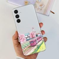 Funda de teléfono con diseño de mariposa y pantera para Samsung, carcasa trasera suave y transparente para móvil Samsung Galaxy A54, 5G, SM-A546B - details 46