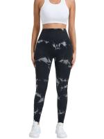 Pantalones de Yoga de Cintura Alta con Nudo de Melocotón Malla Deportiva de Cintura Larga Sin Costuras para Levantamiento de Abdomen y Glúteos en Mujeres - details 5