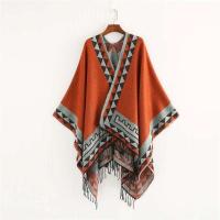 WeHello-estilo bohemio, borlas de diámetro para mujer, chal doble de imitación de cachemira alargado, versión engrosada - details 0