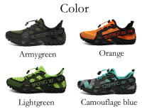 Zapatillas de deporte transpirables de punto para hombre, zapatos de senderismo antideslizantes, zapatos de playa Unisex, zapatillas de entrenamiento, zapatos de Trekking al aire libre, verano - details 4
