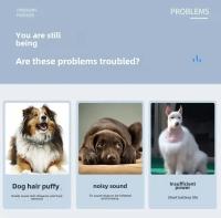 Recortadora de pelo para mascotas, cortapelos eléctrico de peluche para perros grandes, herramientas de eliminación operadas por batería - details 2