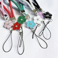 Cuerda de mano tejida de cuero creativa para teléfono móvil, cordón Universal, correa de muñeca, pulsera de cuerda corta, colgante de joyería - details 5