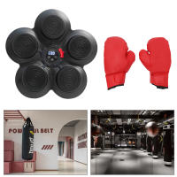 Máquina de boxeo musical electrónica montada en la pared, equipo de entrenamiento Bluetooth con guantes musicales para adultos y niños - details 0