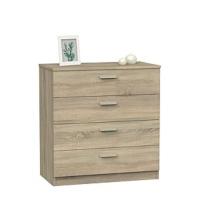 Armario Dormitorio Ropero 2 Puertas, Roble Cambrian, 180x79x52 cm(Alto x Ancho x Fondo), Mueble Auxiliar Moderno, Colección Tibet - details 9