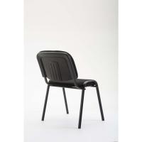 Silla de Visitas Ken en Tela I Silla de Conferencias Apilable I Silla de Reuniones con Capacidad máx. 120 kg I Color:, Color:Negro - details 4