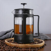 Cafetera de té de acero inoxidable con filtro, resistente al calor, antioxidante, para hacer café - details 6
