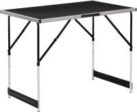 Mesa Plegable de Aluminio y Acero Ideal para Acampar, Cenar al Aire Libre, Jardín, Balcón, Fiesta de Familia, Barbacoa Muebles y Organización - details 18