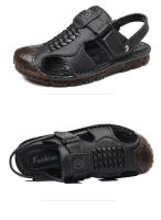 Sandalias para hombre, casuales, transpirables, zapatos de playa, de doble uso, resistentes al desgaste, antideslizantes - details 20