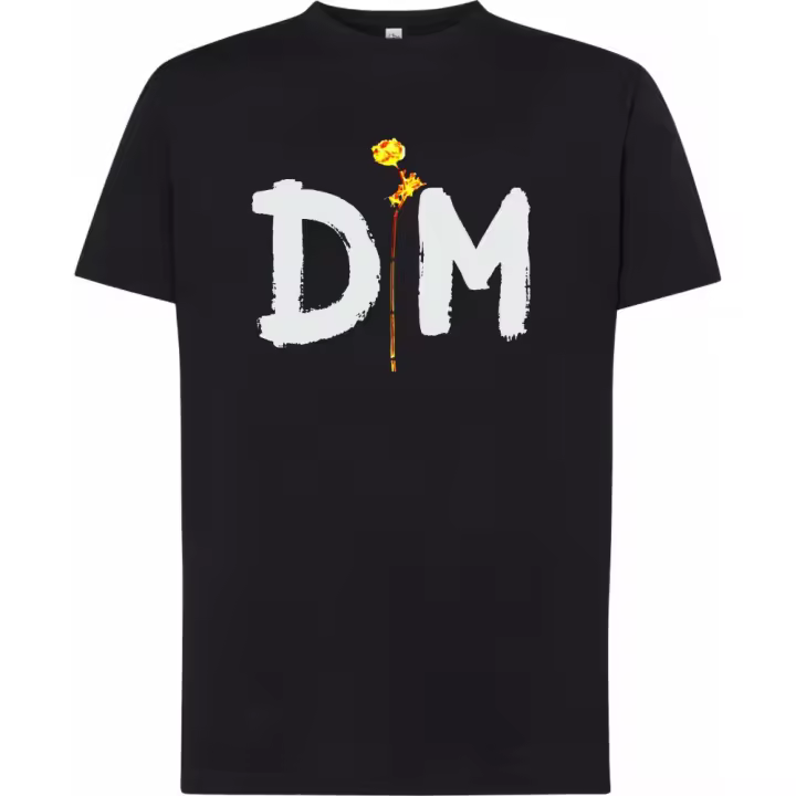Camiseta Depeche Mode |   Algodón |   Manga Corta y Manga Larga - Tejido tubular, sin costuras laterales. - Punto liso - 1