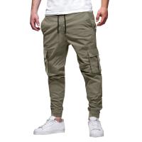 Pantalones de trabajo ligeros con cordón multibolsillos para hombre Pantalones de verano para hombre - details 4