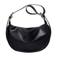 Bolsos cruzados Vintage de Color sólido, bolso de hombro de cuero PU con cremallera y correa ajustable, gran capacidad, estilo coreano - details 7