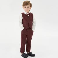 Ropa de primavera y otoño para niños nuevos productos, conjunto de tres piezas de traje para niños - details 21
