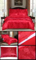 Sábana de Lujo con Forro de Terciopelo Jacquard para Cama Doble Conjunto de Ropa de Cama Euro Sin Sábana Tamaño 220x240 - details 9