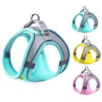 Collar Reflectante Transpirable Ajustable para Perros y Gatos Chaleco con Correa para el Pecho - details 1