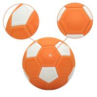 Gran tamaño 3/4/5 curva balón de fútbol líneas curvas naranja fútbol juvenil juego recreativo regalo partido fútbol al aire libre patio trasero - details 3