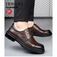 Zapatos de cuero de alta gama de cuero puro nuevo vestido de negocios de cuero transpirable casual - details 7