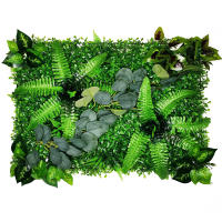 40*60CM césped Artificial planta decoración flor Artificial glicina flor decoración Panel valla pared flor artificial - details 5