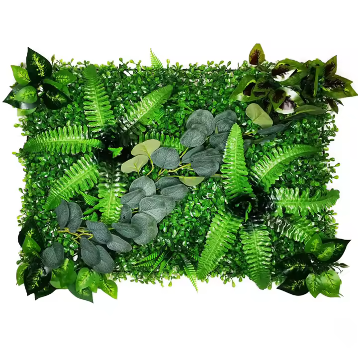 40*60CM césped Artificial planta decoración flor Artificial glicina flor decoración Panel valla pared flor artificial - 1