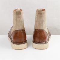 Botas de plataforma versátiles de moda retro americana de cuero botas de herramientas - details 10