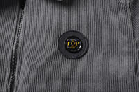 Chaquetas gruesas de lana para hombre, abrigo de PANA con cuello de piel a la moda, prendas de vestir militares informales, novedad de otoño e invierno, 2024 - details 10