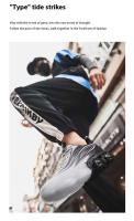Zapatos deportivos de malla ligeros y transpirables para hombre con suelas de PVC, correas suaves para correr, caminar y estar a la moda en primavera y verano - details 3