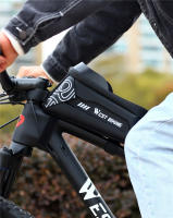 WEST BIKING-bolsa impermeable para bicicleta, funda para teléfono con pantalla táctil, gran capacidad, para manillar delantero, accesorios para ciclismo de montaña y carretera - details 14