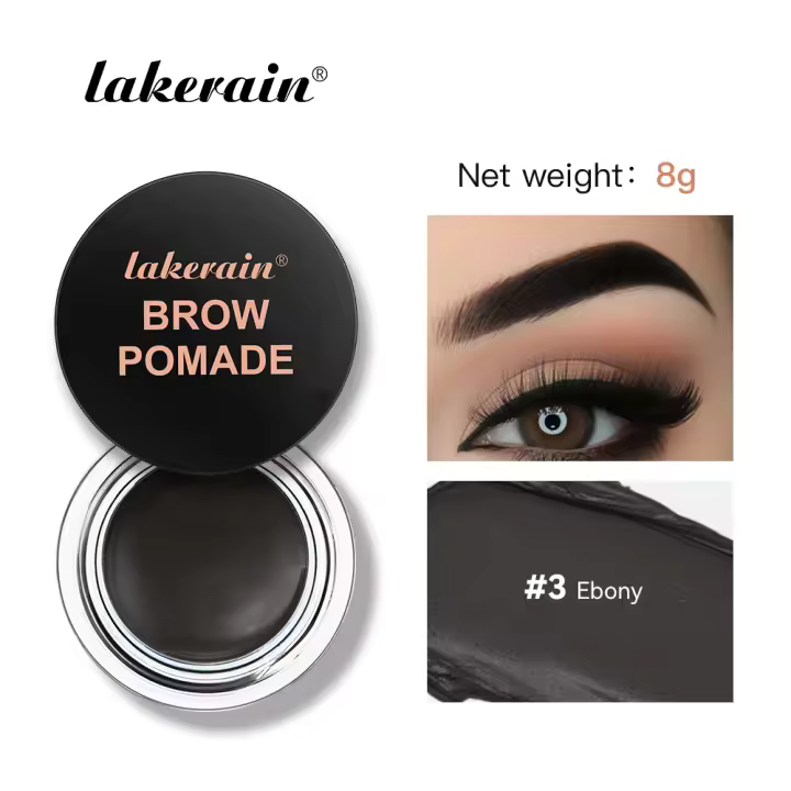 Crema para cejas salvaje, 6 colores, negro mate, tinte Natural 3D, potenciadores de cejas, Gel de cera, resistente al agua, herramienta cosmética de maquillaje de ojos de larga duración - 1