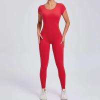 Monos Deportivos Fiess para Mujer 2024 Conjunto de Yoga Activo en Gris, Negro, Rojo, Marrón, Naval - details 14