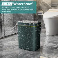 2 uds. Cubo de basura inteligente, cubo de inducción con Sensor eléctrico para el hogar, automático, para baño y cocina, 36L(18L + 18L) - details 6