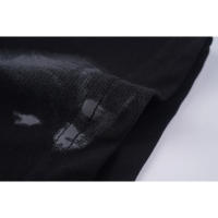 2025 Camisas casuales básicas de moda de verano, camisetas holgadas de algodón puro para hombres y nuevas camisas de manga corta para parejas con estampados de logotipos en la parte delantera - details 9