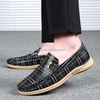Beige de alta calidad para diseño de verano para hombre, marca de moda estilo Nueva York, marca de mocasines de cuero genuino, calzado deportivo 2025 - details 6
