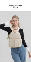 Mochilas de moda para mujer, estilo informal, ligeras, para niña, simplicidad, color sólido, portátil, cabina, bolsa de viaje, impermeable, uso diario al aire libre, bolsos femeninos - details 23