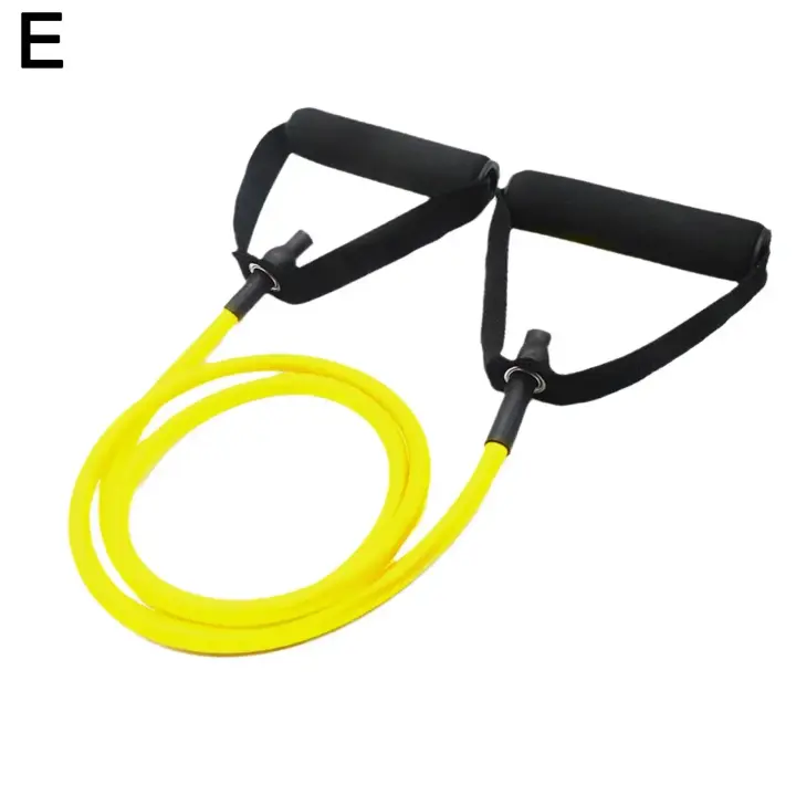 Bandas de resistencia con asas, pesas de gimnasio, cuerda de tracción para Yoga, correas elásticas para ejercicio físico, banda para entrenamiento en casa, entrenamiento de fuerza - 1