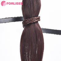 Para diadema trenzada, flequillo sintético, extensión de cabello, flecos falsos, Clip de pelo Natural en postizos para mujeres, Invisible Natural - details 4