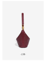 Bolso de mano informal tejido a mano para mujer, bolso sencillo para lonchera, bolso de moda para axila - details 18