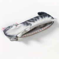 Cute Korean Cat Pencil Case - Student Stationery Bag, Cosmetic Bag, Coin Purse - details 16