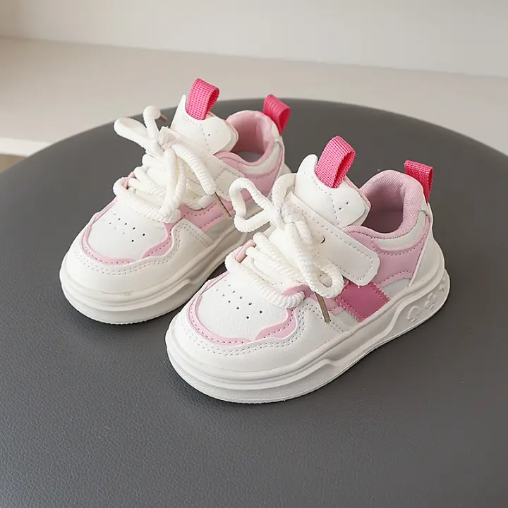 Zapatillas Deportivas para Niños Suaves y Cómodas Primavera y Otoño Pisada Cómoda para Niñas de 1-5 Años - 1