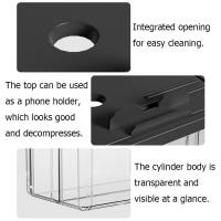 Caja transparente para observación de peces Betta, extraíble con cubierta, pecera de mesa, pecera dorada, macetero hidropónico de plástico, pecera - details 3